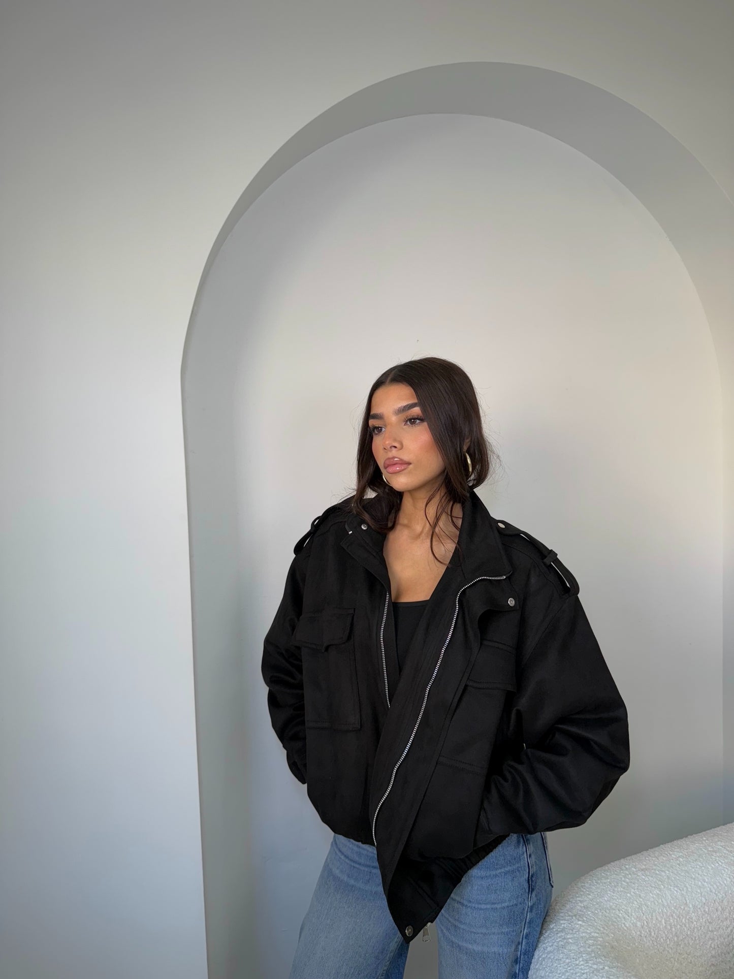 Black Suede Jacket