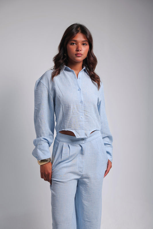 The Linen Set - Blue