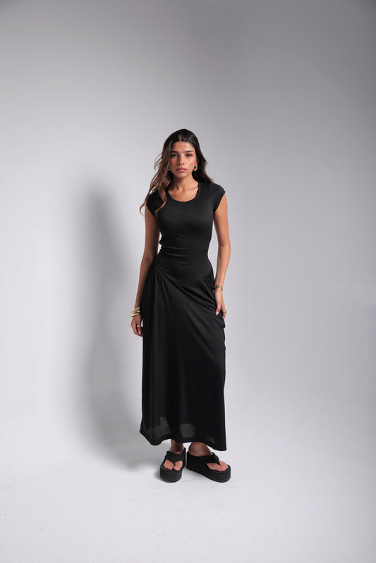 Midi Dress - Black